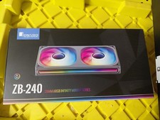Jonsbo ZB-240 25mm ARGB Infinity Mirror Series PC Case Fan Dual picture