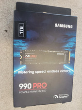 New Samsung 990 PRO 1TB NVMe SSD PCIe Gen 4 M.2 2280 MZ-V9P1T0B/AM picture