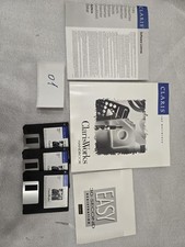 Claris Works 2.0 1993 for Macintosh - Handbook + 3.5 Diskettes  picture