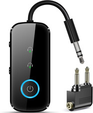 Premium Pro Bluetooth 5.4 Transmitter Receiver,Airplane Audio Adapter,Wireless T picture