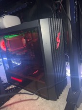 Digital Storm Gaming PC with mouse and keyboard led remote and cables include picture