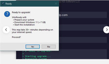 Upgrade Any PC / Laptop to Windows 11  keep ALL your data picture