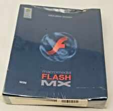 NOS Macromedia Flash MX Win Education Version Factory Sealed picture