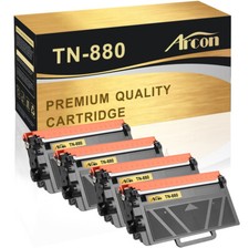 4 Pack TN880 Black Toner Compatible With Brother HL-L6200DW MFC-L6700DW L6250DW picture
