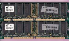 512MB 2x256MB PC-133 SAMSUNG M366S3323BT0-C75Q0 COMPAQ 140134-001 Ram Kit PC133 picture