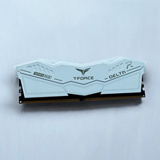 Team Group T-FORCE DELTA 16GB-6400MHz (1x16) White RGB Desktop Ram CL38 picture