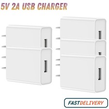 5V 2A USB Port Wall Charger 5 Volt 2 Amp AC-DC Power Wall Adapter Converter Lot picture