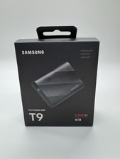 Samsung Portable SSD T9 4TB Model: MU-PG4T0B (New Sealed) picture