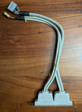 USB 2.0 and Firewire (IEEE 1394) external port connector picture