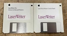 Vintage Apple LaserWriter Pro Windows Install Diskettes TESTED and READABLE picture