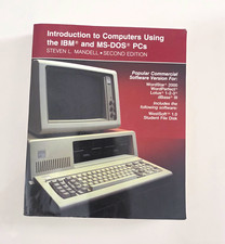 West Publishing Introduction to Computers IBM & MS-DOS PCs 2nd Ed Manual w/ Disk picture