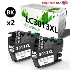 2PK replace for Brother LC3013 Black Ink Cartridge for MFC-J491DW MFC-J497DW picture