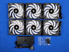 Corsair AF120 PC Case Fans with Commander Core XT Controller picture