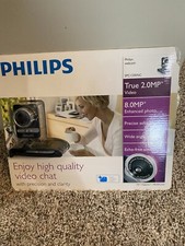 Philips SPC1330NC Webcam True 2.0MP Video 8.0MP Photo Autofocus Wide Angle Lens picture