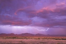 Landscape nature sky mountains desert clouds Custom Gaming Mat Desk picture