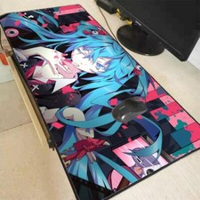 Hatsune Miku Large Gaming Mouse Pad Desk Mat Keyboard mousemat Anime Waifu Gamer picture