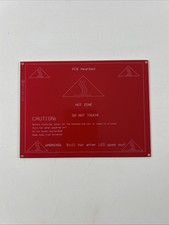 RepRap PCB Heatbed 4.5” X 6.0”- 12 Volt for 3D Printer - Made in USA picture