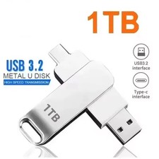 1TB USB 3.2 Flash Drive High Speed Metal Waterproof Pendrive Thumb Memory Stick picture
