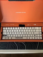 Higround Basecamp 65 SNOWSTONE TTC White Flame USB C Mechanical Keyboard picture
