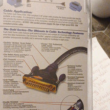 Belkin Gold Series IEEE 1284 Printer Cable DB25 to Centronics 36 6ft Black picture