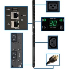 Tripp Lite by Eaton PDU 5.5kW Single-Phase Monitored PDU LX Interface 208/230V O picture