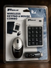 Targus PAKP003U Wireless Keypad Mouse Combo Vintage Sealed New Old Stock picture