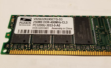 ProMOS Technologies 256MB DDR-400MHz-CL3 P3200U-3033-0-A0 picture