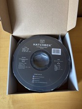 New HATCHBOX PLA 1.75MM 3D Printer Filament, 1KG Spool Black 3DPLA1KG175BLK picture