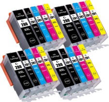 20PK Replacement Ink for Canon PGI-280XXL CLI-281XXL TR7520 TS6120 TS6220 TS6320 picture