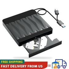 External Blu-ray DVD Drive Portable BD/DVD/CD -/+RW Player Burner Optical Drives picture