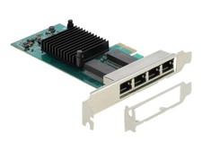 Delock Network adapter PCIe 2.1 Gigabit Ethernet x 4 Gigabit 88504 picture