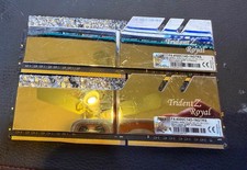 RARE G.Skill Trident Z Royal DDR4-4000 CL14 16GB 2x8GB Samsung B-Die F4-4000C14D picture