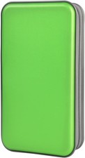 CD Case Hard Plastic CD Holder Protective DVD Disc Storage 96 Capacity Green picture