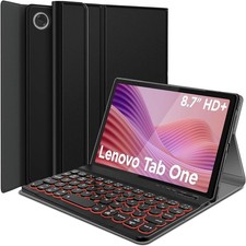 Case for Lenovo Tab One (TB305FU) 8.7 2025 Tablet, Detachable Wireless Keyboard picture