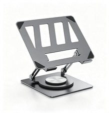 360° Rotatable Aluminum Laptop Riser Foldable Height Adjustable Cooling Stand picture