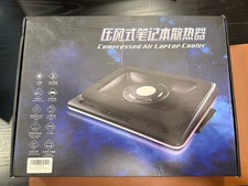 Air Compression RGB Laptop Cooling Pad-Quiet USB Cooler, Fast Heat Dissipation picture