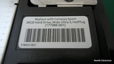 HP 177986-001 36GB 10,000 RPM 3.5 in. Wide Ultra3 SCSI HDD 180732-003 BD03663622 picture