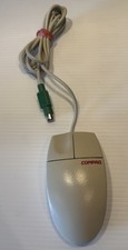 OEM Vintage Compaq PS2 Beige M-S34 141189-401 Computer Mouse Trackball (Tested) picture