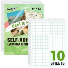 KIT Koala Transparent Sticker Paper for Inkjet + Self-Adhesive Laminating Sheets picture