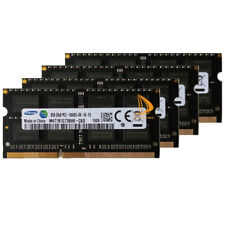 For Samsung 4x8GB 2RX8 DDR3 1333MHz PC3-10600S 204PIN SO-DIMM Laptop RAM Memory@ picture