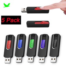 Lot 1/5/10PC USB2.0 Flash Drive Push-Pull Memory Sticks Storage Thumb Drive Disk picture