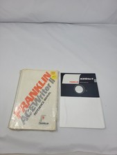 Franklin ACEWriter II Reference Manual Apple II - New & Sealed With Floppy picture