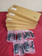 LOT OF 5 NEW DELL KB813 SMARTCARD KEYBOARDS & 5 NEW DELL MS116 USB MICE picture