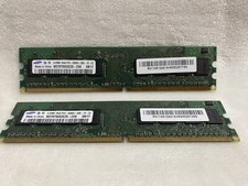 SAMSUNG 1GB (2 X512MB) PC2-5300U 667Mhz DDR2 Desktop Memory RAM M378T6553EZS-CE6 picture