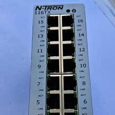N-TRON 116TX 16-Port Panel Mount Fast Ethernet Switch 100Mbps RJ-45 Unmanaged picture