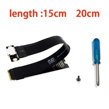 1 SET For SSD Graphics Card 15CM 20CM M.2 NVME to Oculink 4i Extension Cable# picture