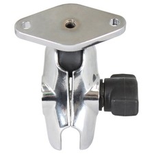 RAM-B-103-A-238CHU  RAM Chrome Double Socket Arm with Diamond Pla... picture