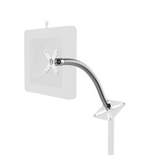 Add-On Heavy-Duty Security Gooseneck with Dual VESA Plates - White - (ADD-GVE... picture