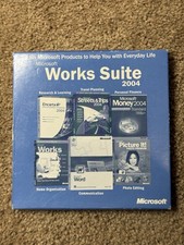 Microsoft Works Suite 2003 Software CD - Comes With Product Key, MISSING DISC 6 picture