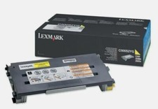 LEXMARK C500S2YG for C500 X500 X502 Yellow Toner Cartridge  1.5K  Factory Sealed picture